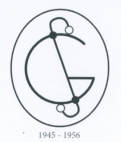 Stoczniowy znak graficzny lata 1945-1956
