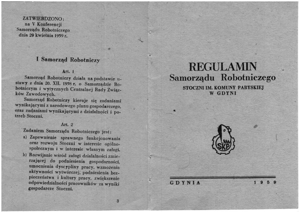 Regulamin Samorządu Robotniczego