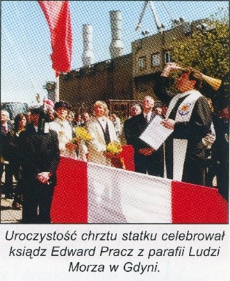 Ksiądz dr Edward Pracz Duszpasterz Ludzi Morza
