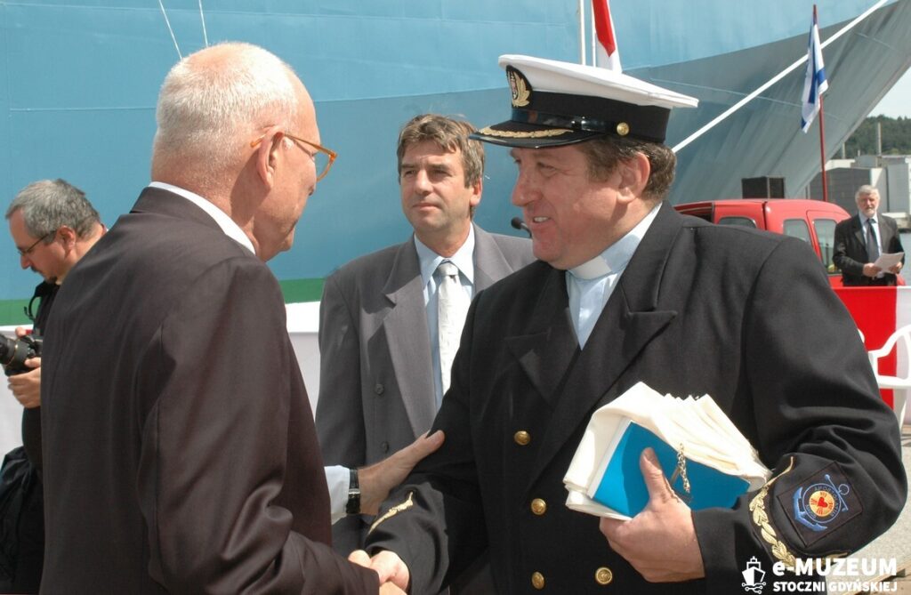 Chrzest i podniesienie bandery - 8245-5 - BALTIC ACE - 2007 - foto Tadeusz Lademann