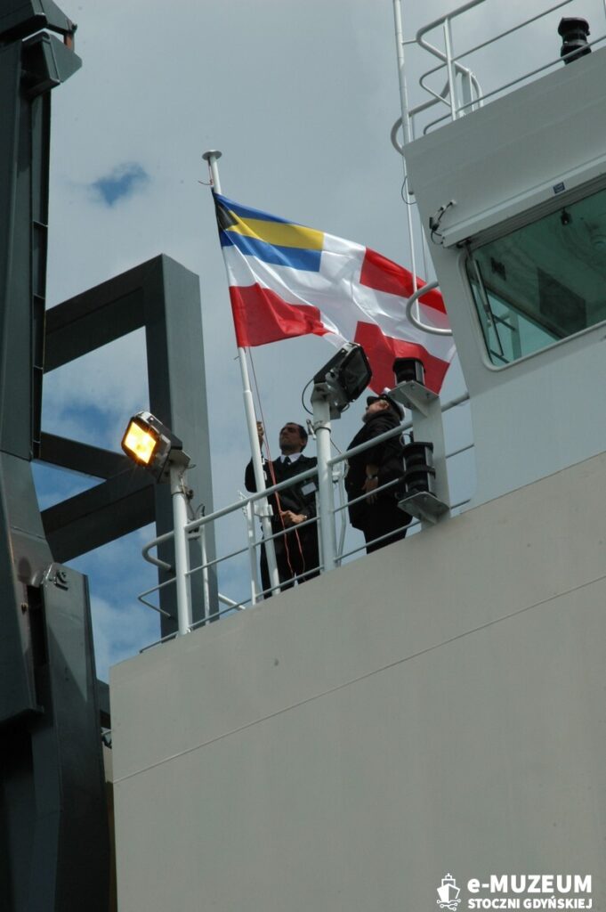 Chrzest i podniesienie bandery - 8245-5 - BALTIC ACE - 2007 - foto Tadeusz Lademann