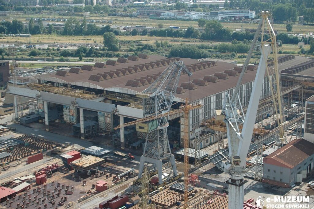 Widoki Stoczni - Widok z bramownicy - foto. Tadeusz Lademann