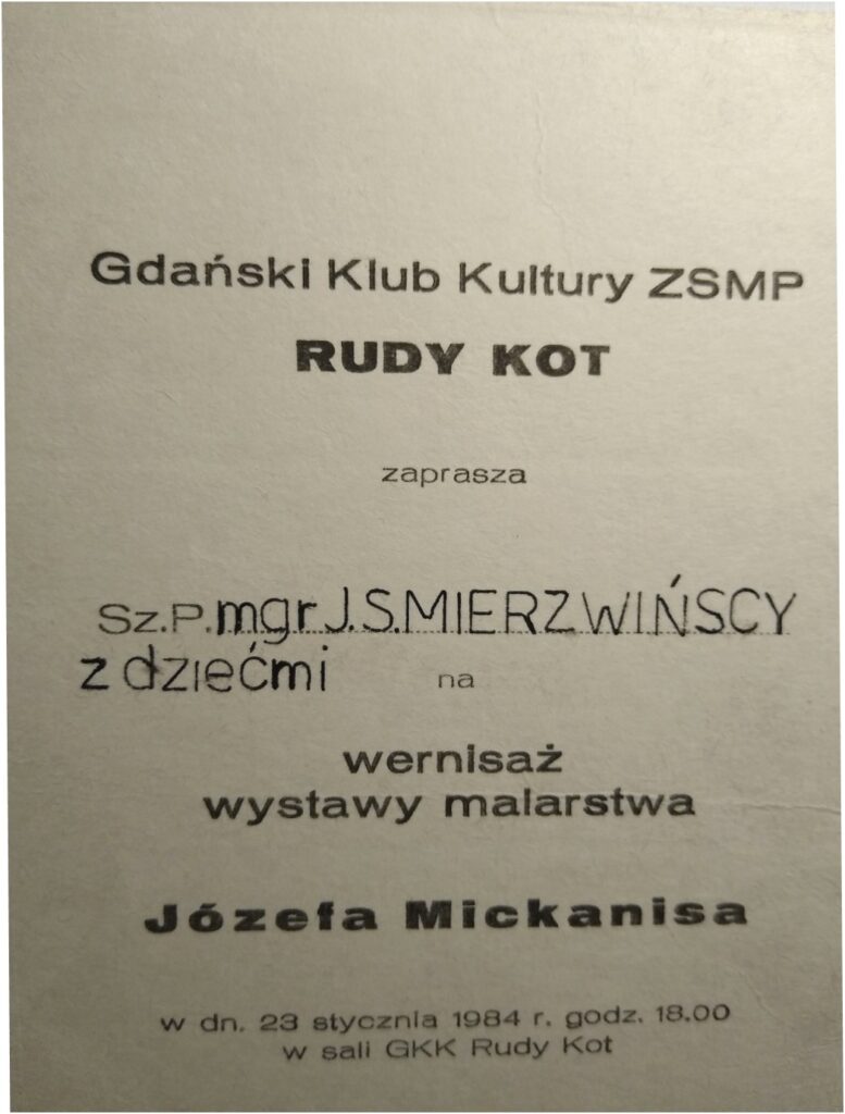 Józef Mickanis - Ludzie Stoczni