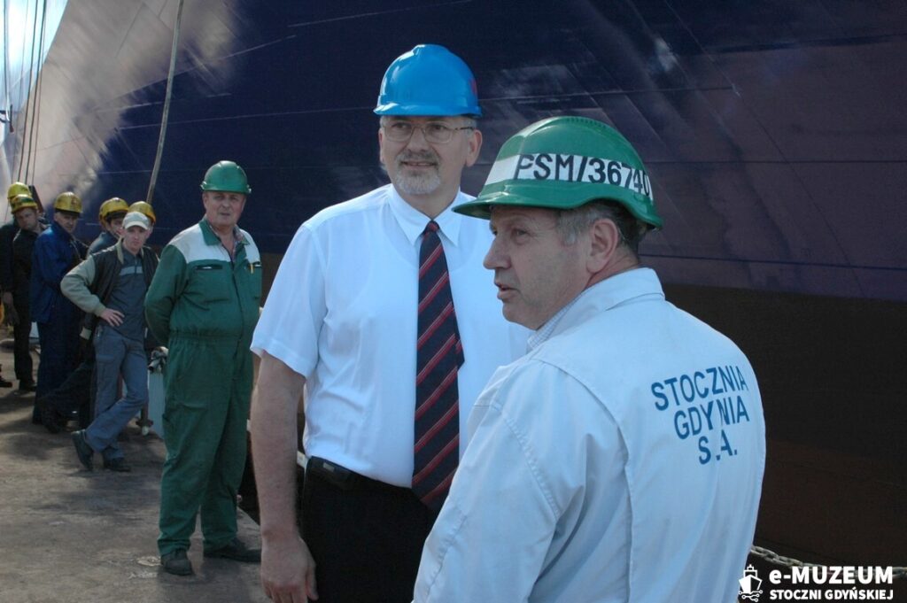 Wodowania statk&oacute;w - 8168-12 - JASPER ARROW - 2005 - foto. Tadeusz Lademann