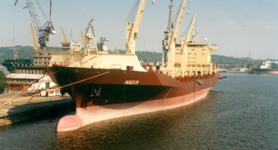 Year 	 	: 1997
name   	: NADIR 
Type series 	: Container vessel 1600 TEU – 8138/1
General Designer : mgr inż. Wojciech Żychski.
