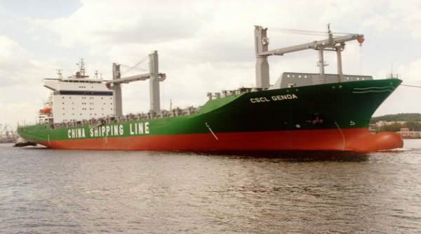 Year 	 	: 2001
name   	: CSCL  GENOA/BRAVO
Type series 	: Container vessel 2670 TEU 8200/1
General Designer : mgr inż. Wojciech Żychski.