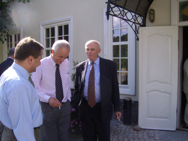 Sierpień 2006 / Gdańsk od lewej: K. Czerski, J. Postek, W. Żychski.