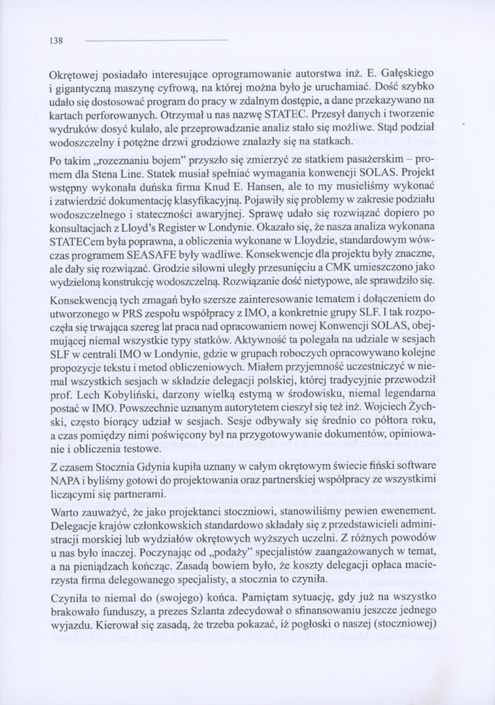Wspomnienia stoczniowców